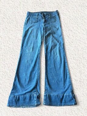 Classic Blue Flare Jeans for Women